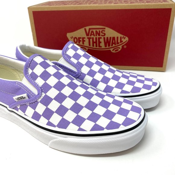 VANS Classic Slip-On Violet Purple Men’s Size Textile Low Top VN0A38F7VLX - Picture 8 of 10